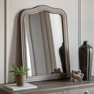 Shoreline Small Arched Mirror, Grey