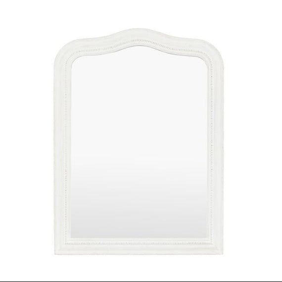 Shoreline Small Arched Mirror, White
