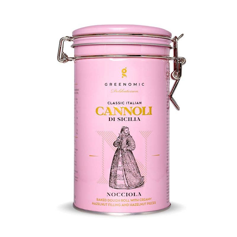 Sicilia Nocciola Hazelnut Tin Cannoli