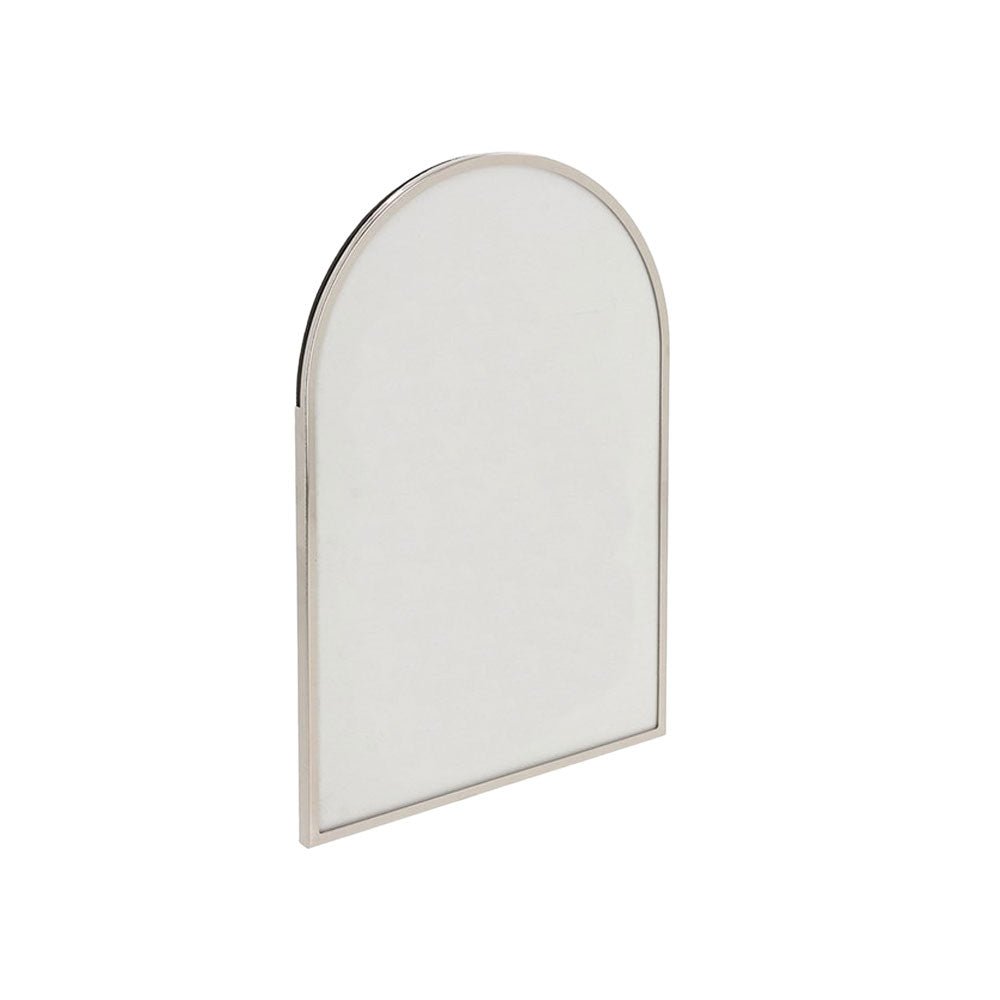 Silver Curve Arch Photo Frame, 5" x 7"