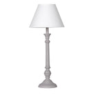 Slim Shaped Table Lamp with Cream Shade