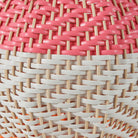 Small Brera Rattan Table Lamp, Pimento