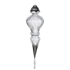 Small Clear Glass Calabash Drop