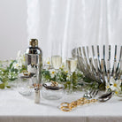 Small Glass Hoop Jar