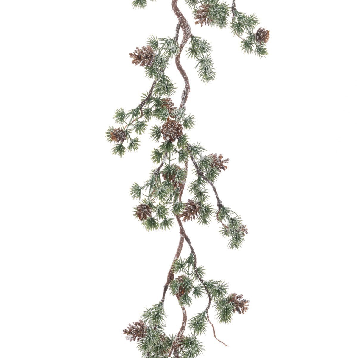 Snowy Mini Pine Cone Garland