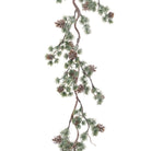 Snowy Mini Pine Cone Garland