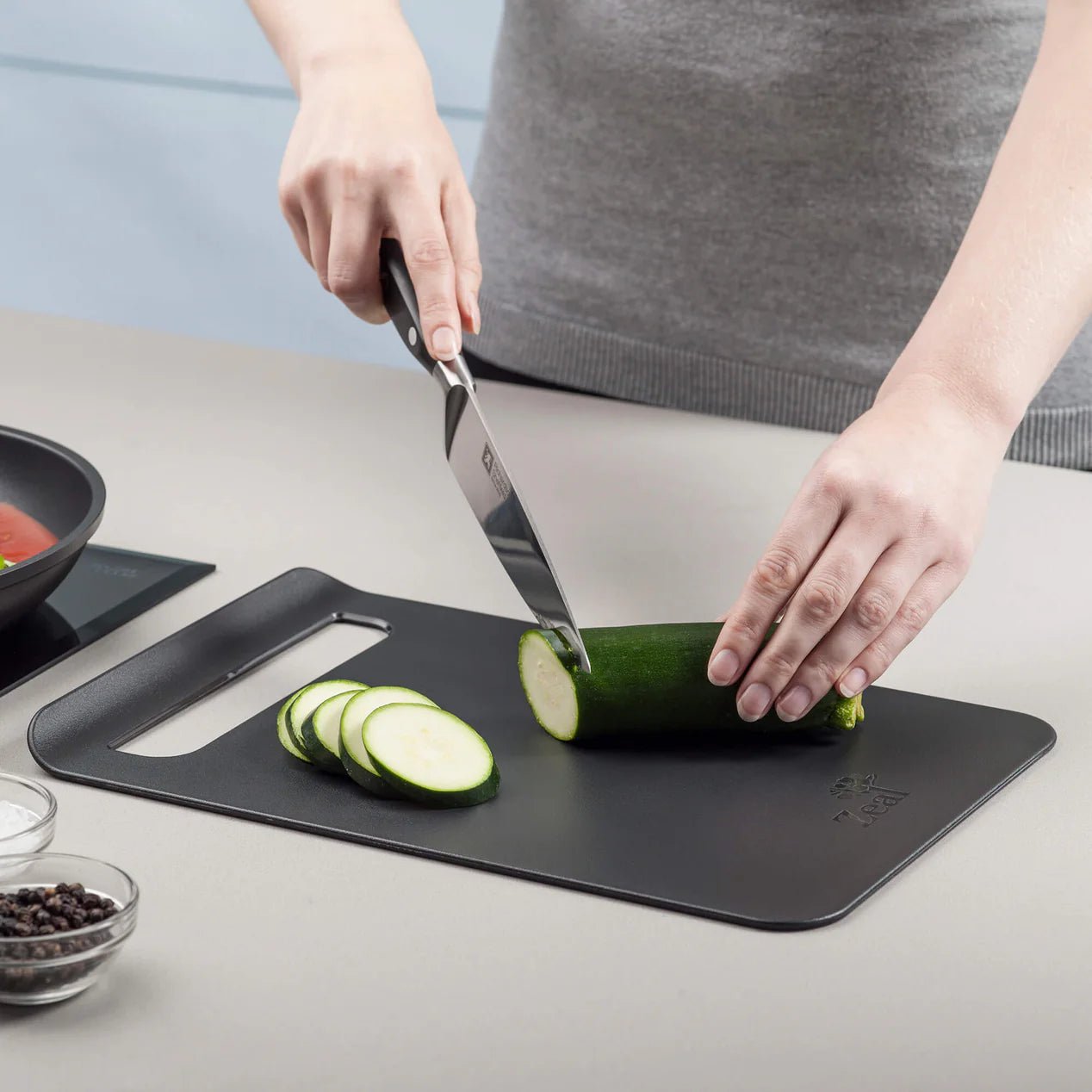 Straight to Pan, Slim Chopping Board Large, Assorted Colours
