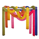 Streamer Garland 2m, Festive Set of 6