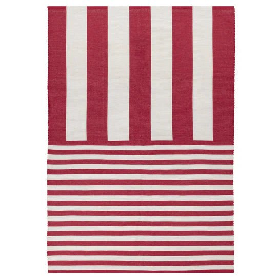 Stripe Indoor/Outdoor Rug Red,Blue,Green