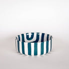 Striped Bowl, Gentle Green