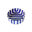 Striped Bowl, Sea Blue