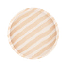 Striped Plate, Boho Beige