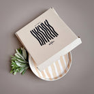 Striped Plate, Boho Beige