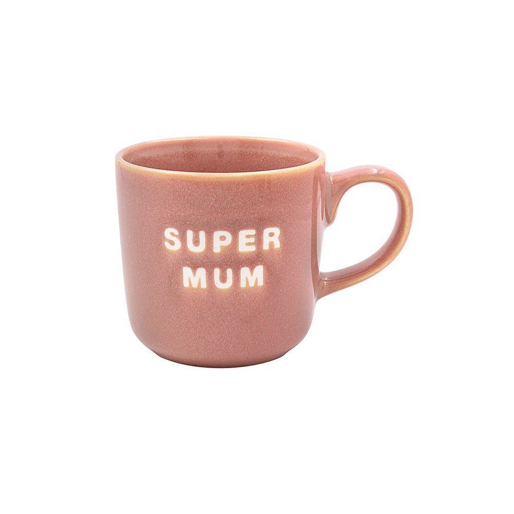 Super Mum Reactive Glaze Mug