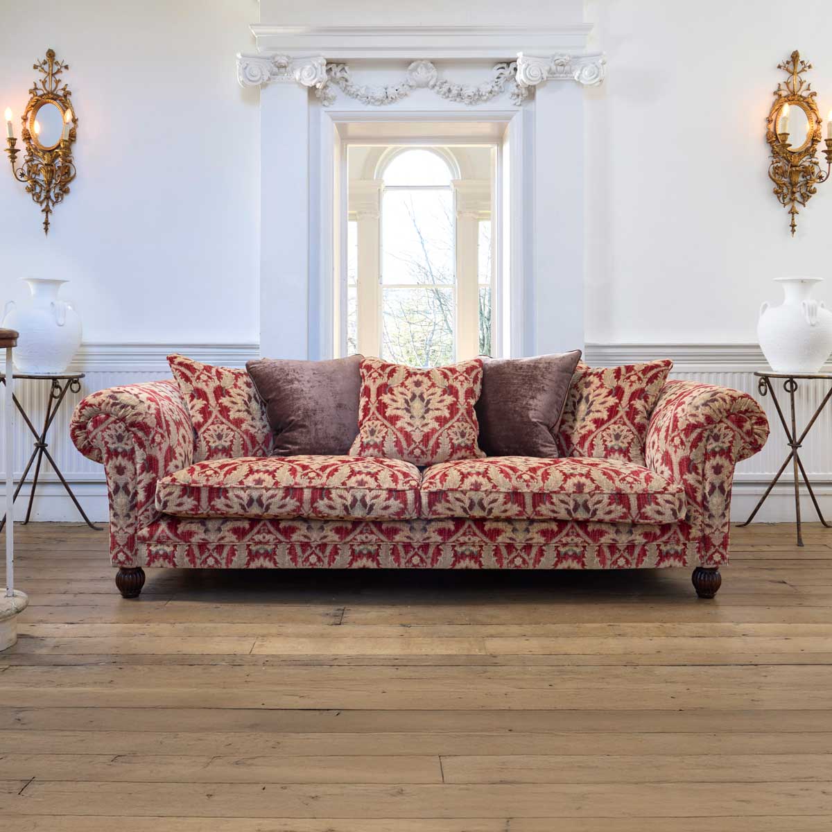Tetrad Elgar Grand Sofa Enigma Claret,Enigma Natural,Linen Sahara Ash,Linen Sahara Cinnamon,Linen Sahara French Blue,Linen Sahara Reef,Linen Sahara Rope