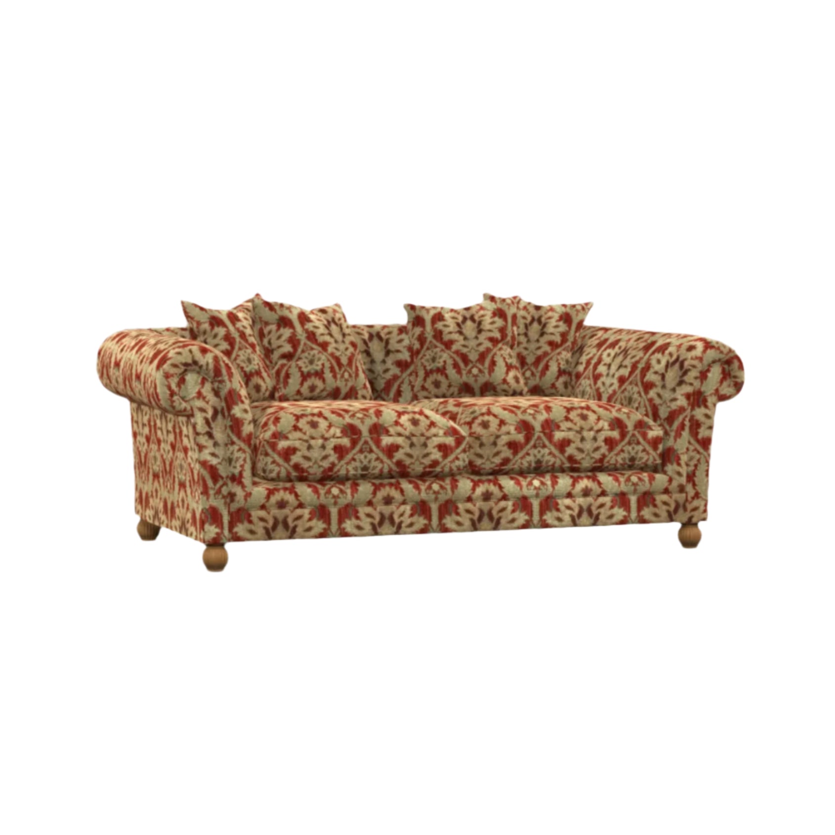 Tetrad Elgar Midi Sofa Enigma Claret,Enigma Natural,Linen Sahara Ash,Linen Sahara Cinnamon,Linen Sahara French Blue,Linen Sahara Reef,Linen Sahara Rope