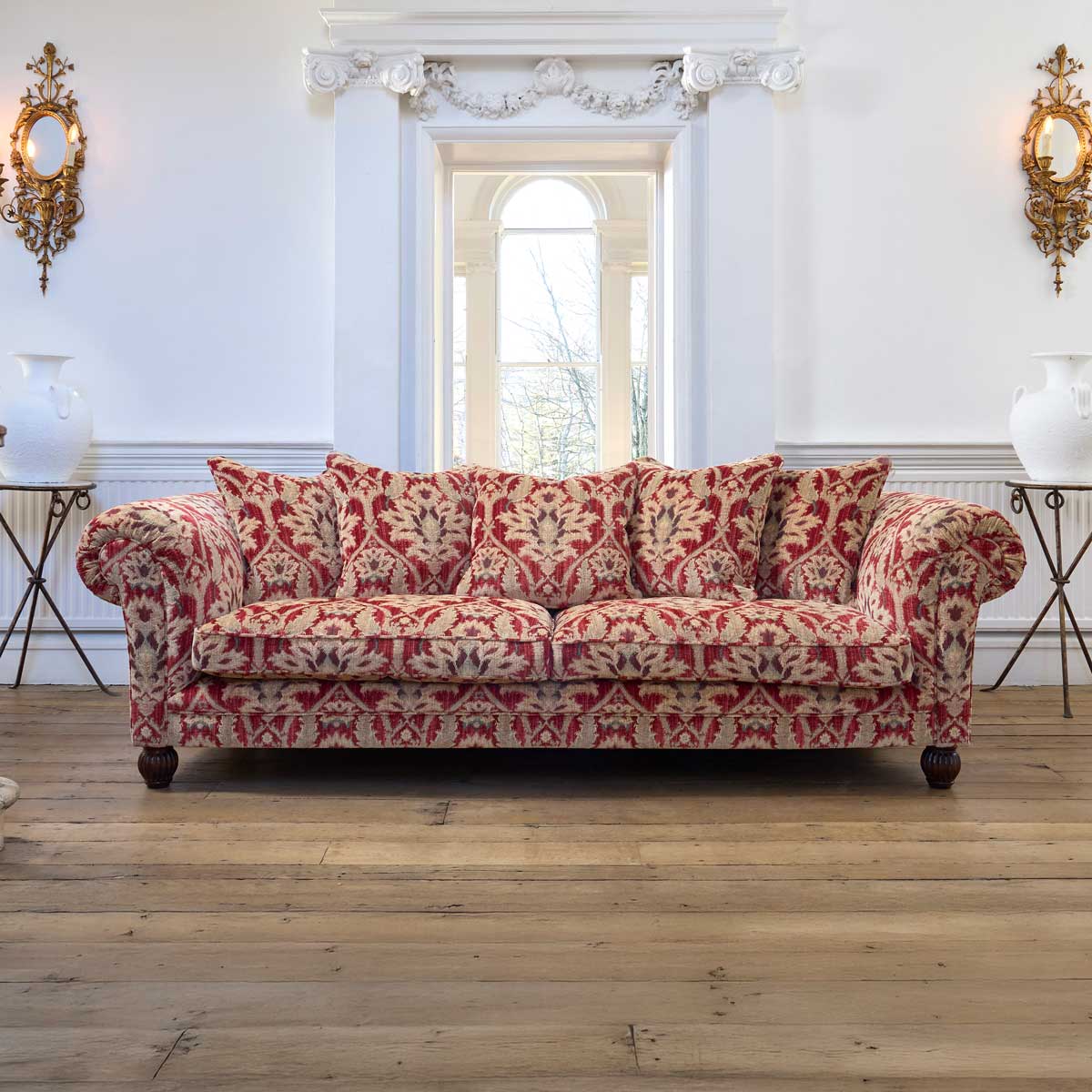 Tetrad Elgar Midi Sofa Enigma Claret,Enigma Natural,Linen Sahara Ash,Linen Sahara Cinnamon,Linen Sahara French Blue,Linen Sahara Reef,Linen Sahara Rope
