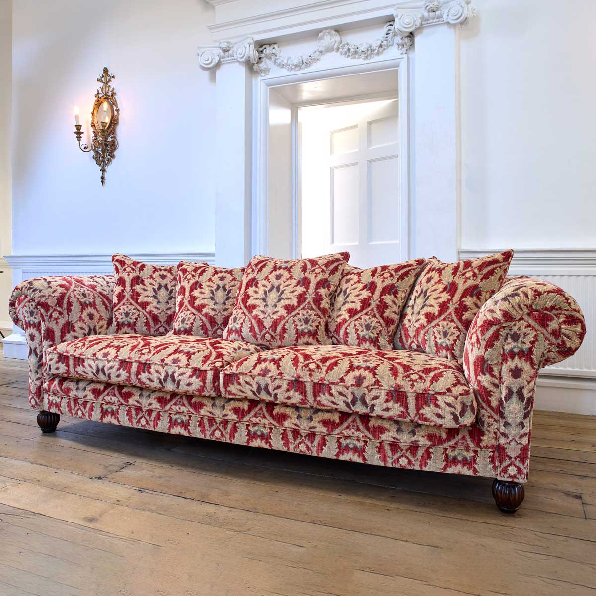 Tetrad Elgar Midi Sofa Enigma Claret,Enigma Natural,Linen Sahara Ash,Linen Sahara Cinnamon,Linen Sahara French Blue,Linen Sahara Reef,Linen Sahara Rope