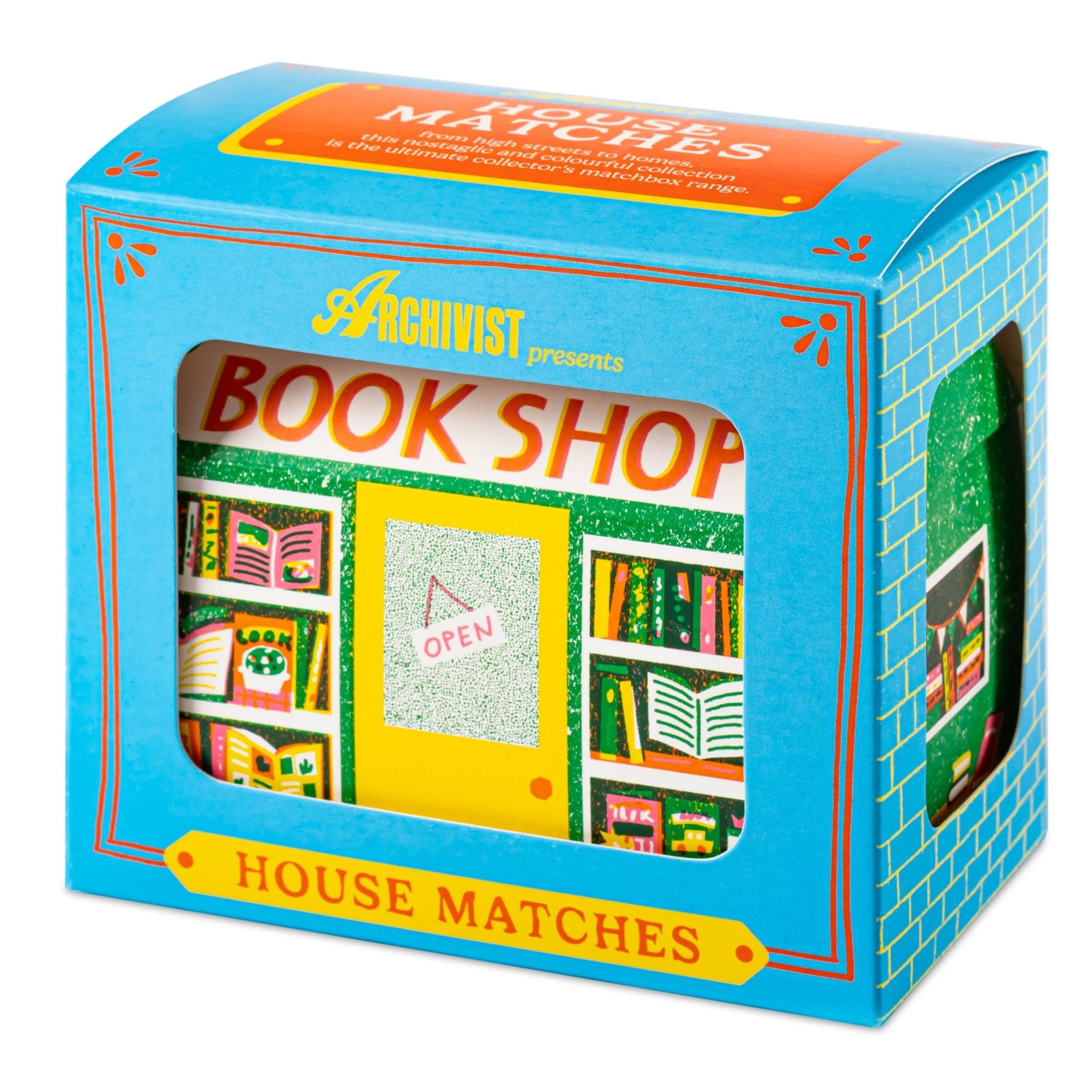 The Bookshop House Matchbox
