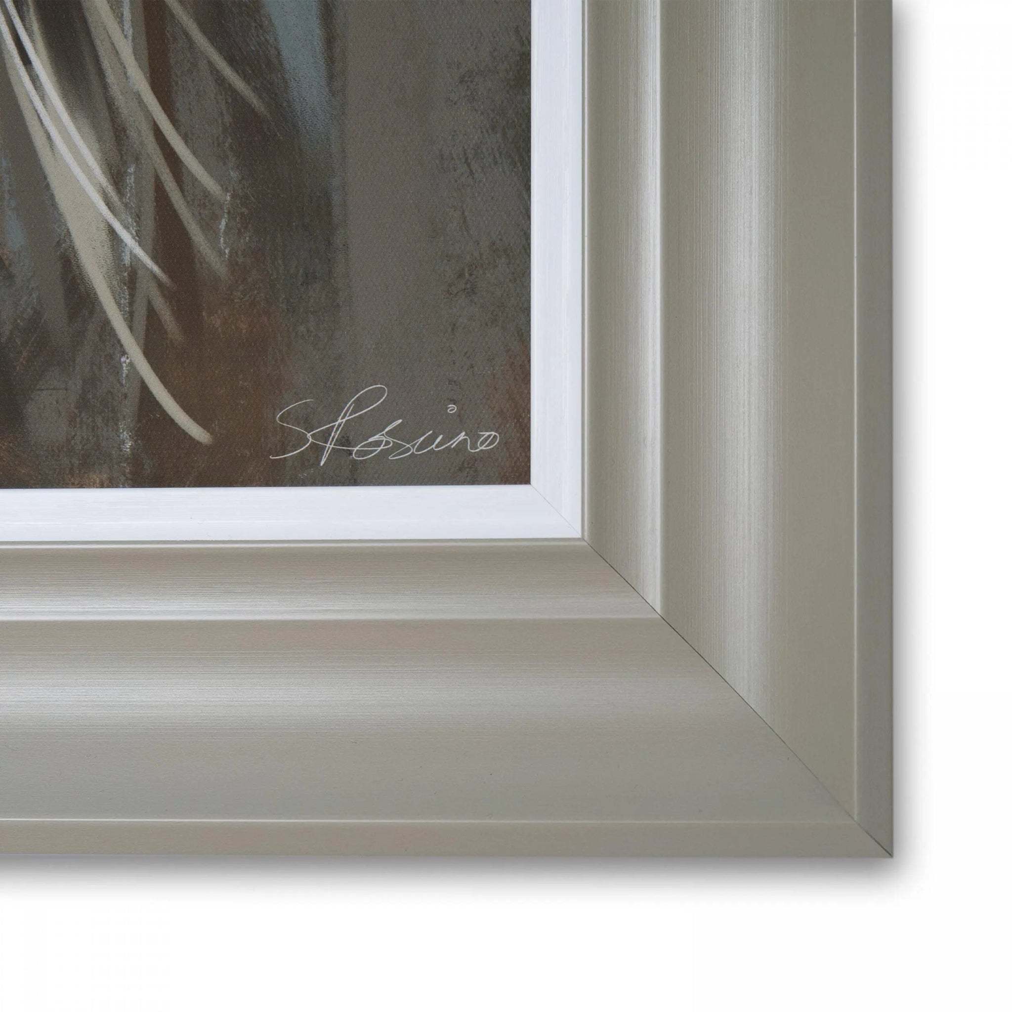 The King Framed Canvas