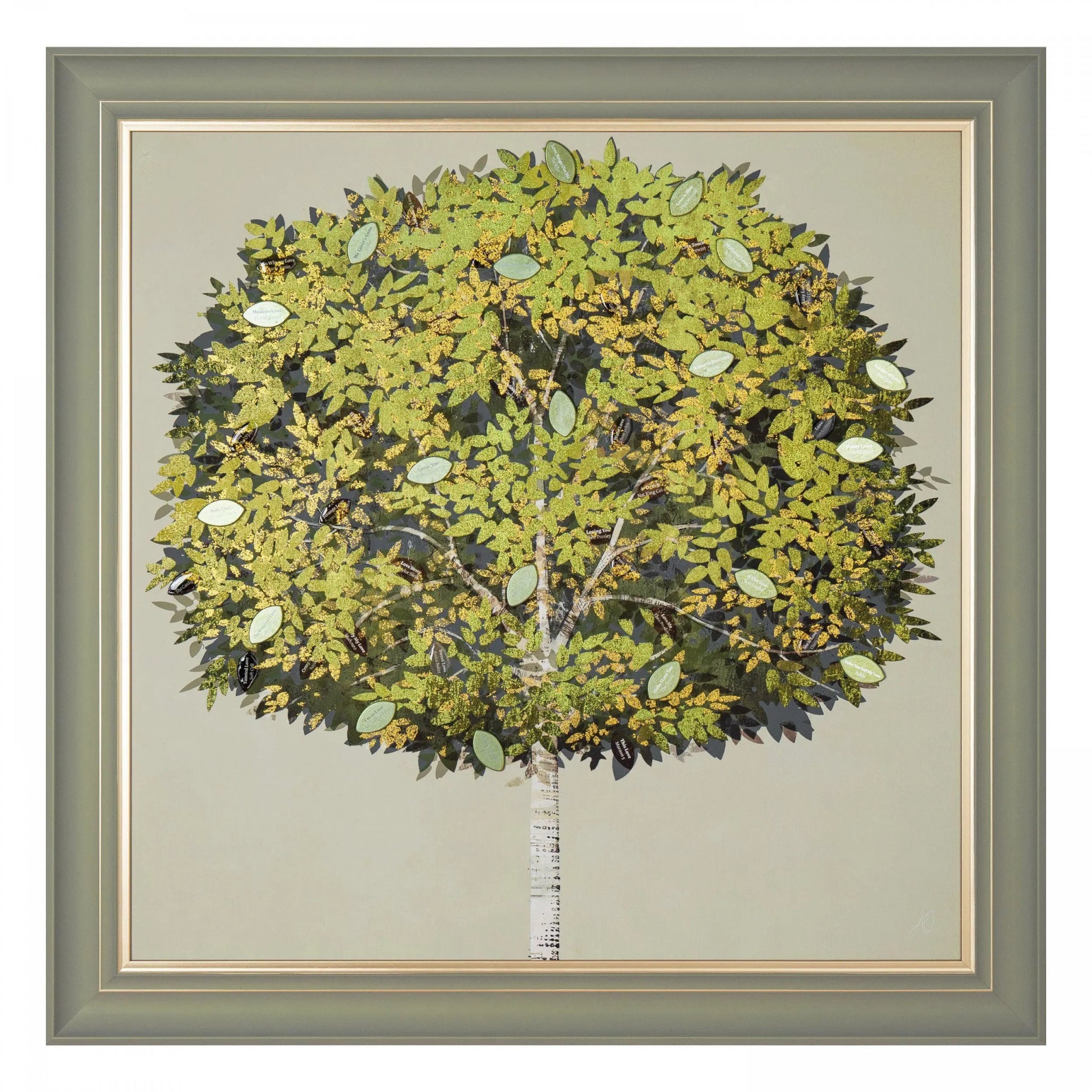 The Love Tree Framed Art