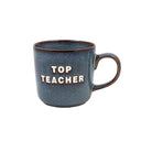 Top Teacher Reactive Glaze Mug - Angela Reed - 