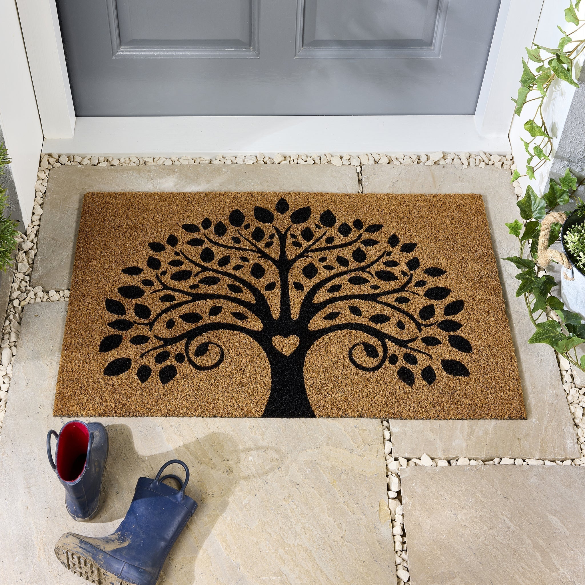 Tree of Life Coir Door Mat - Angela Reed - 