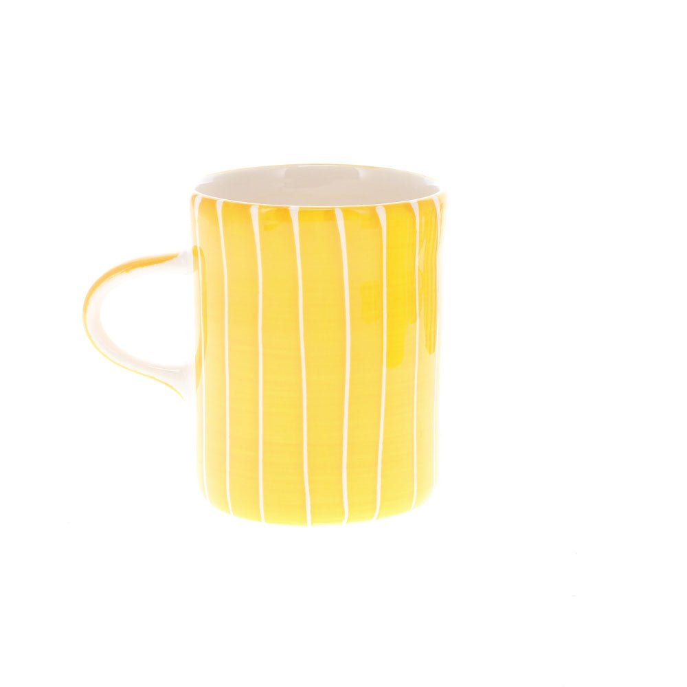 Turmeric Stripe Demi Mug - Angela Reed - 