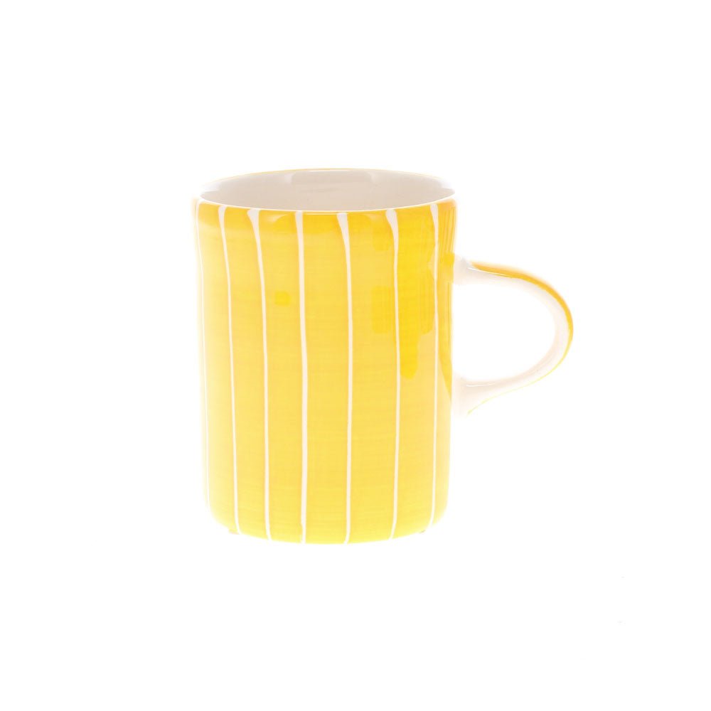 Turmeric Stripe Demi Mug - Angela Reed - 