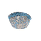 Turquoise Floral Wash Bag