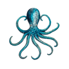 Turquoise Octopus Wall Art