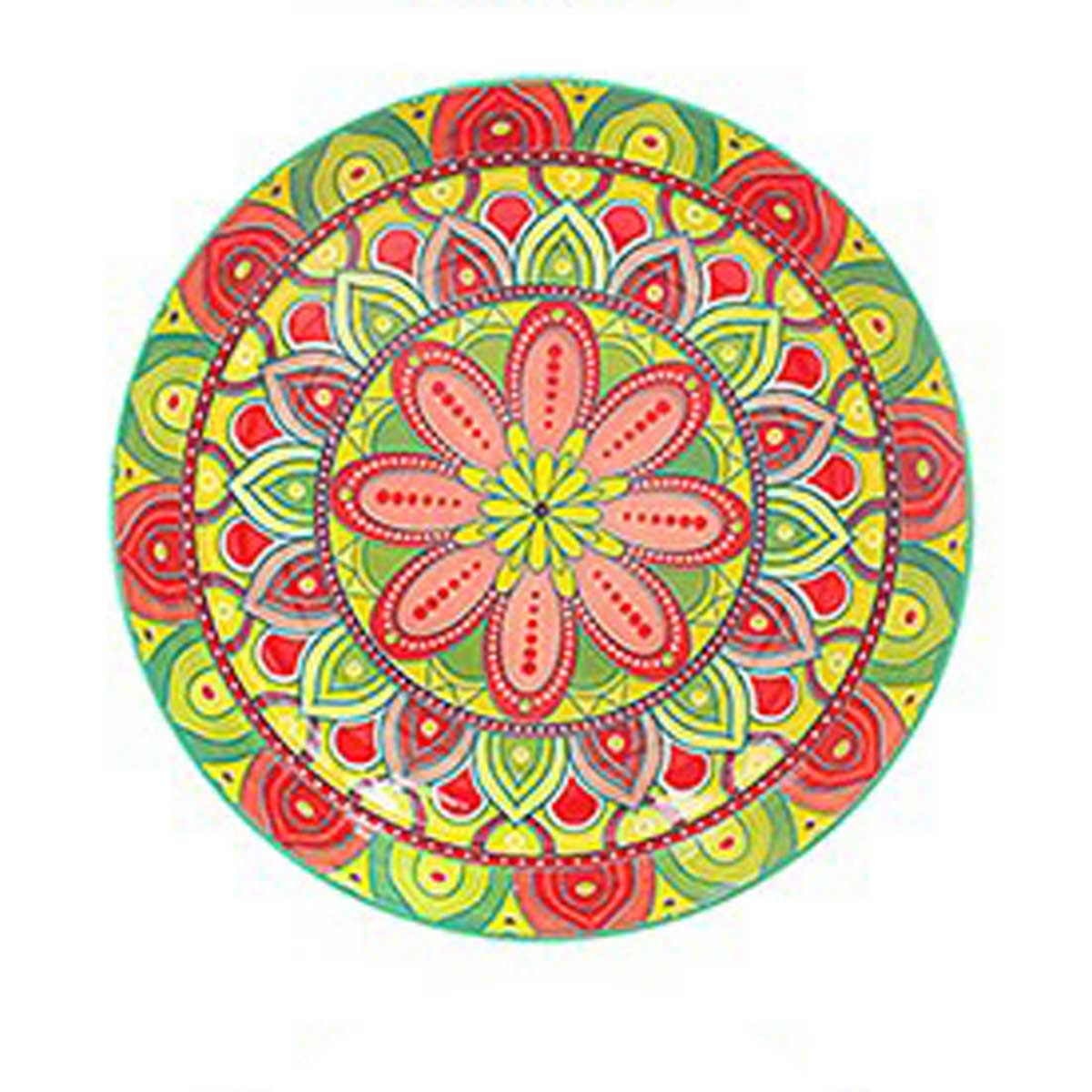 Tuscan Mandela Ceramic Bowl, Large - Angela Reed - 