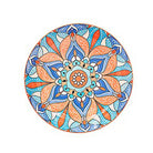 Tuscan Mandela Ceramic Bowl, Large - Angela Reed - 