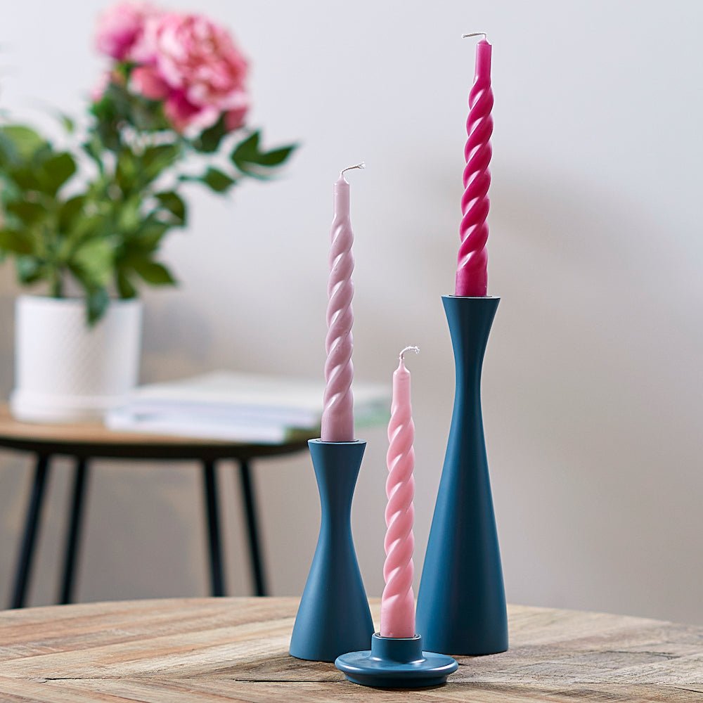Twisted Taper Candle - Angela Reed -