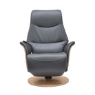 Utah Powered Reclining Chair Utah - Charcoal,Utah - Pale Grey,Utah - Navy