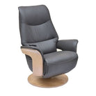 Utah Powered Reclining Chair Utah - Charcoal,Utah - Pale Grey,Utah - Navy