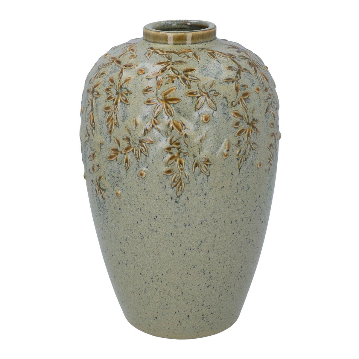 Verdigris Vine Ceramic Vase - Angela Reed - 