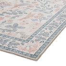 Versailles Washable Rug, Neutral Beige/Blue - Angela Reed - 