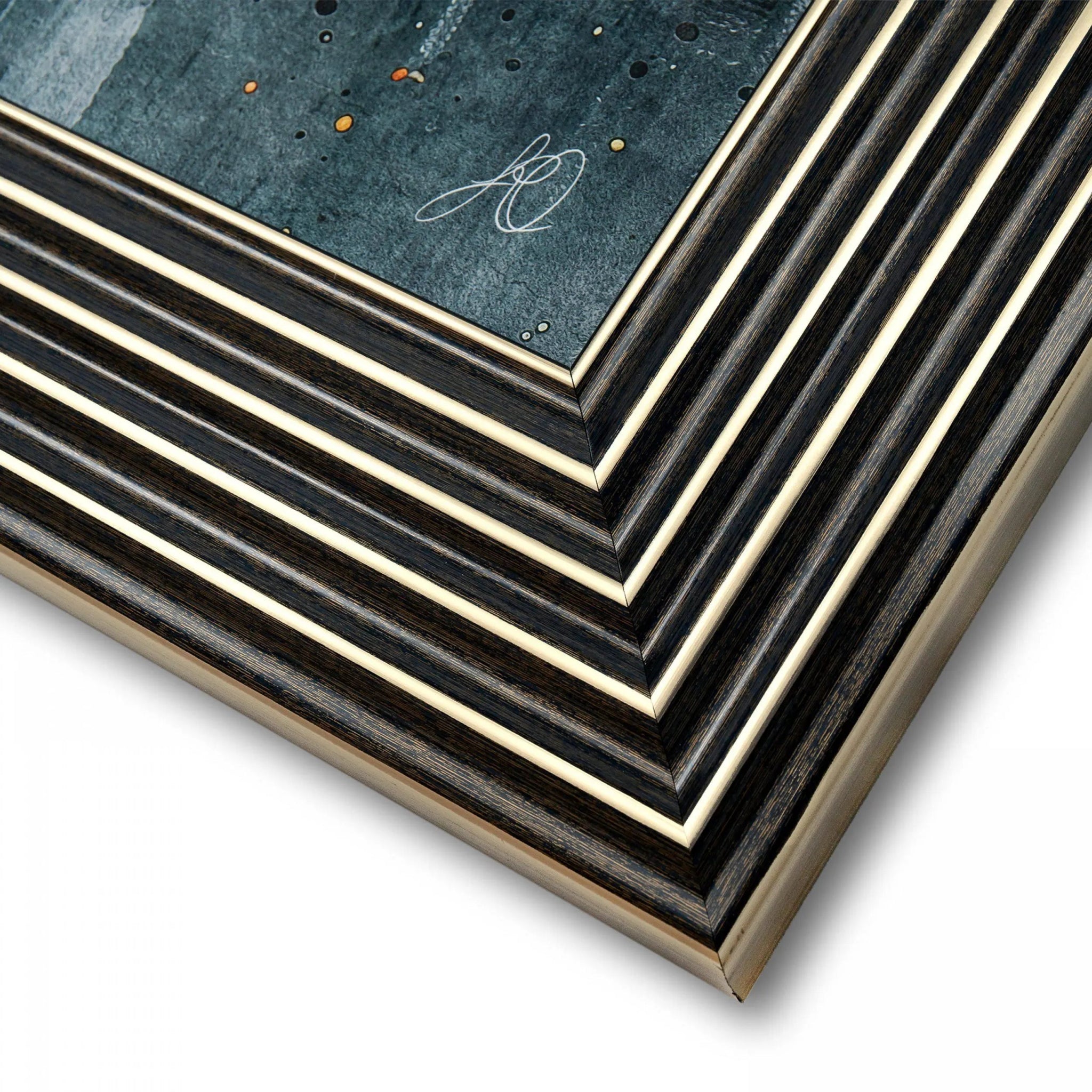 Vibrant Canopy Framed Canvas