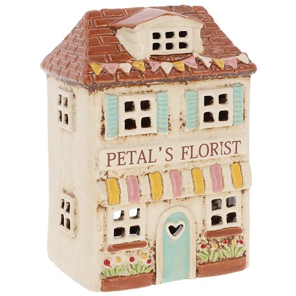 Village Florist Pottery Tealight Holder