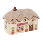 Village Red Lion Pub Pottery Tealight Holder