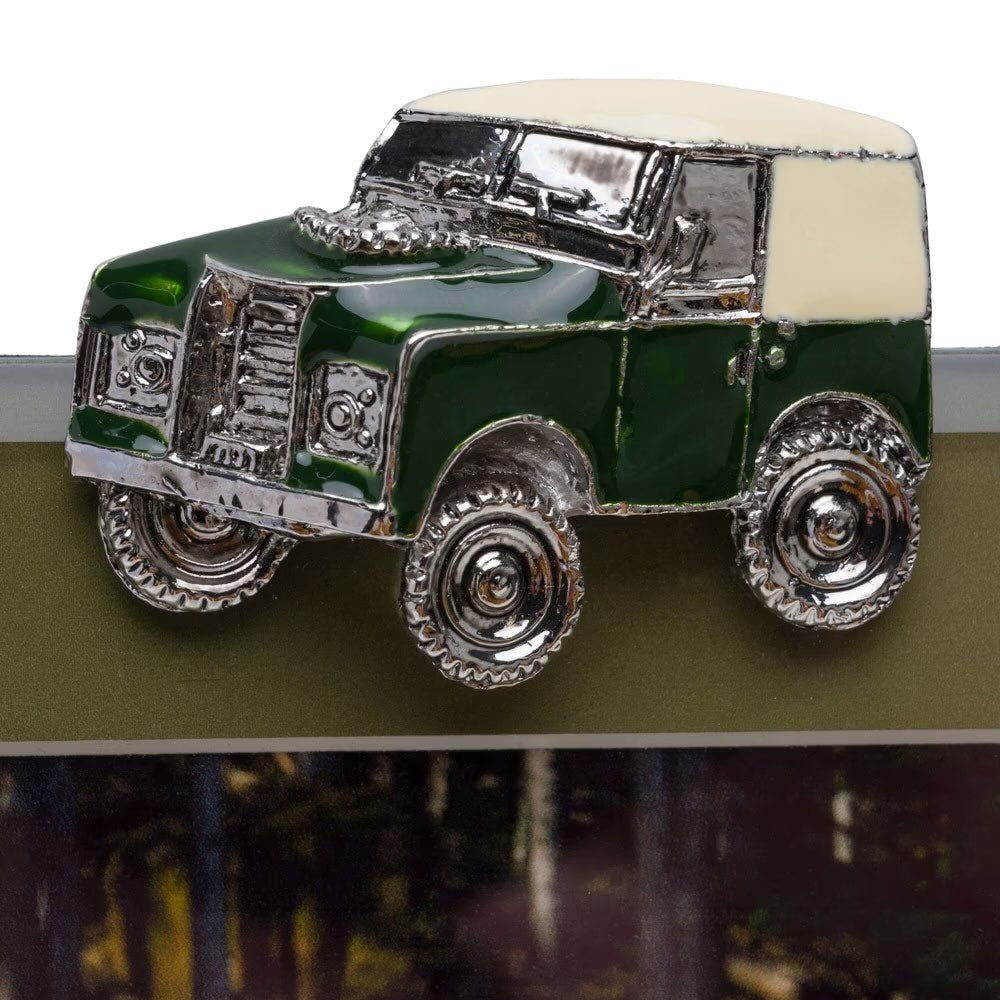Vintage Landrover Photo Frame 4" x 6" - Angela Reed - 