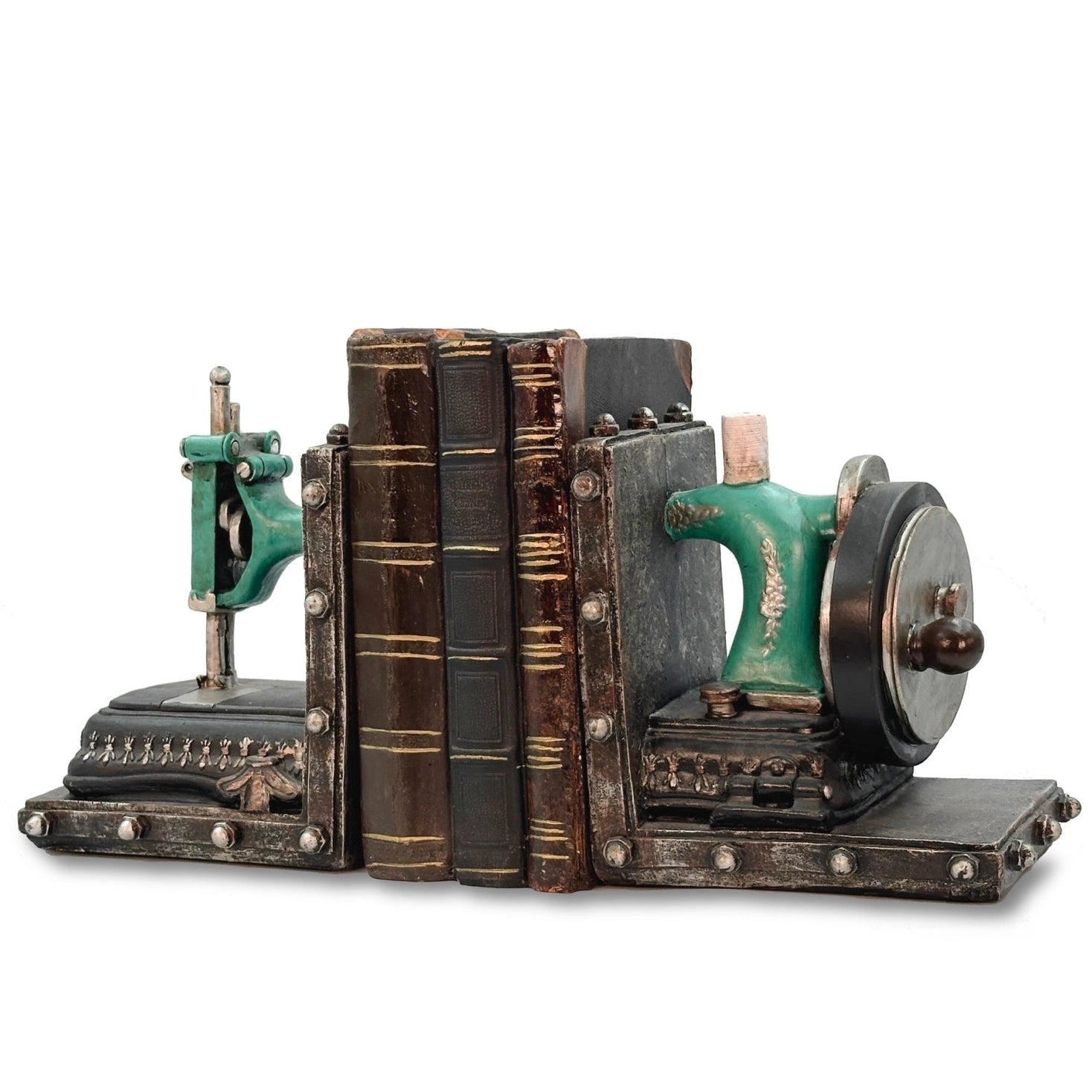 Vintage Sewing Machine Bookends - Angela Reed - 