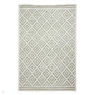 Washable Geometric Rug, Coral Green 61 x 120cm,61 x 170cm,76 x 150cm,76 x 230cm,122 x 170cm,152 x 230cm