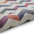 Washable Geometric Rug, Multi 61 x 120cm,61 x 170cm,76 x 150cm,76 x 230cm,122 x 170cm,152 x 230cm