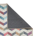 Washable Geometric Rug, Multi 61 x 120cm,61 x 170cm,76 x 150cm,76 x 230cm,122 x 170cm,152 x 230cm