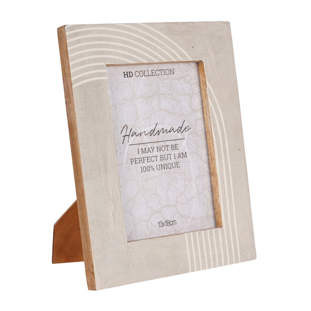 Wave Mango Wood Photo Frame 7" x 5"