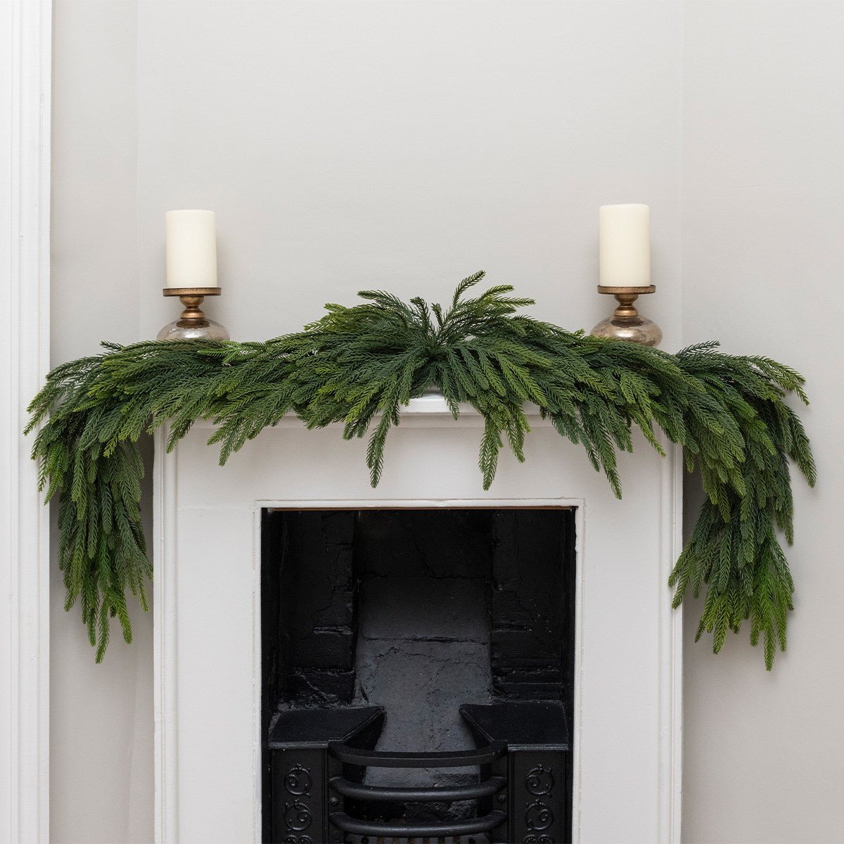 Waxed Pine Swag Garland 180cm