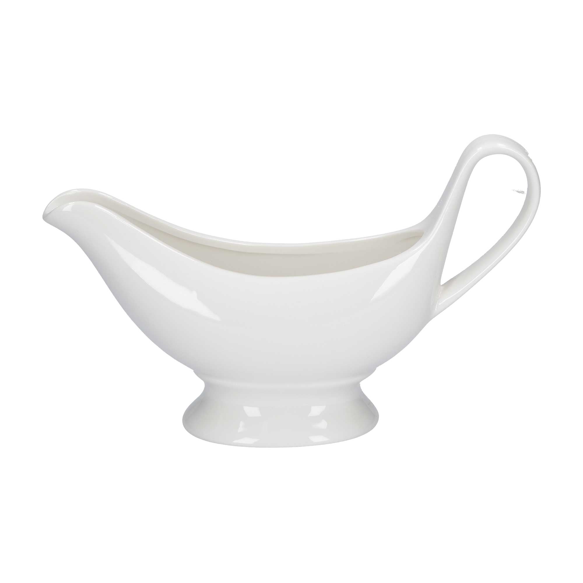 White Porcelain Gravy Boat