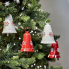 White Snowflake Bell